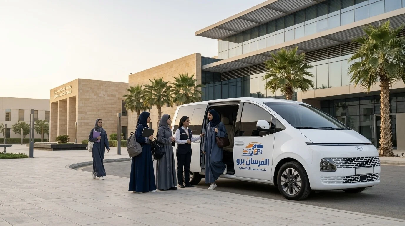 توصيل طالبات جامعة شقراء بالقويعية من غرب الرياض